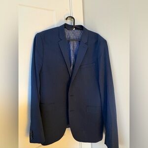 Mens Express Innovator Suit Jacket - Extra Slim - 40 Regular